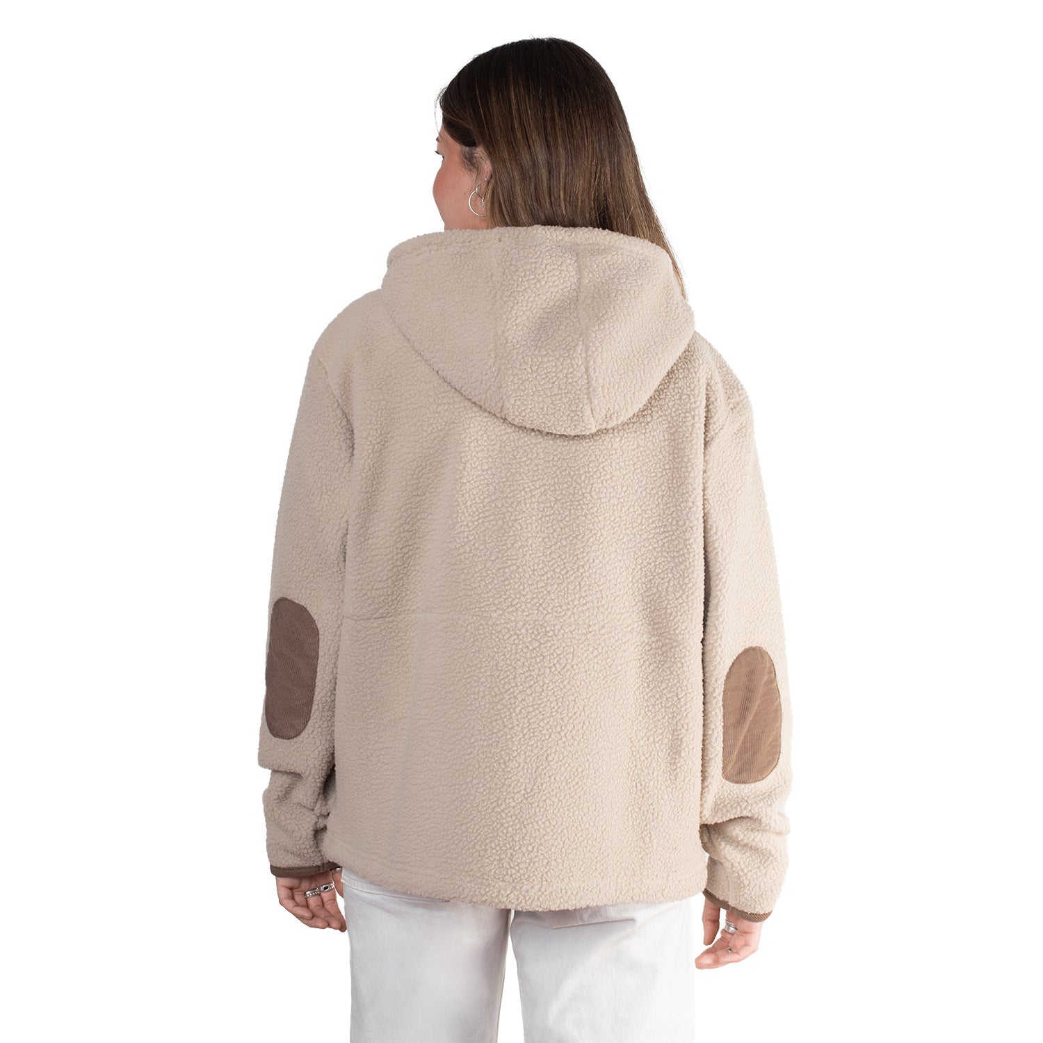 Chaqueta con Gorro Polar Sherpa Puya Sustentable