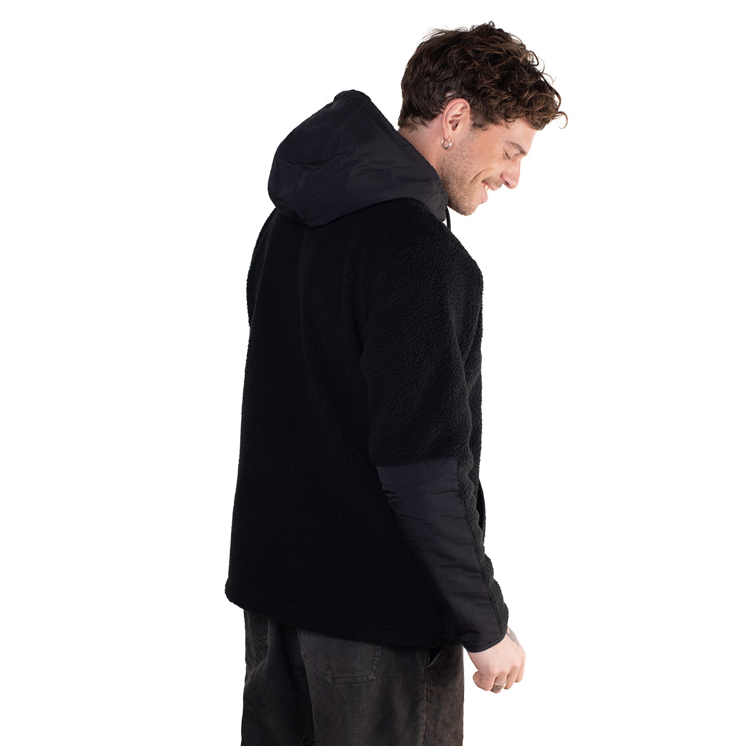 Chaqueta con Gorro Polar Sherpa Corcovado Sustentable